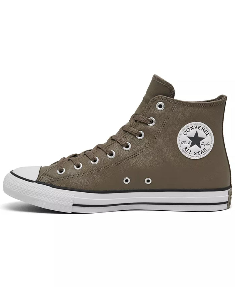 Men'S Chuck Taylor All Star Leather High Top Casual Sneakers from Finish Line