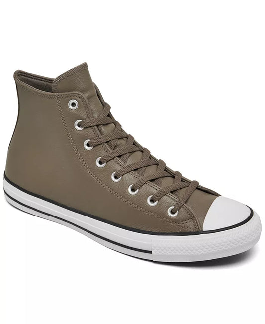 Men'S Chuck Taylor All Star Leather High Top Casual Sneakers from Finish Line