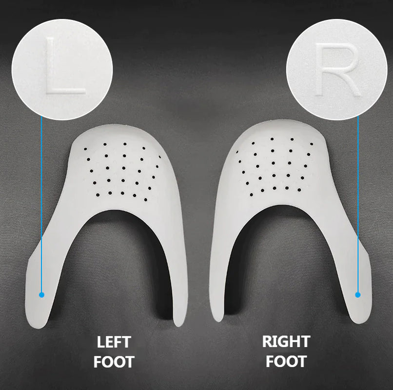 Pair Sneaker Shoe anti Crease Protector Decreaser Toe Force Creasing Shoes Cover