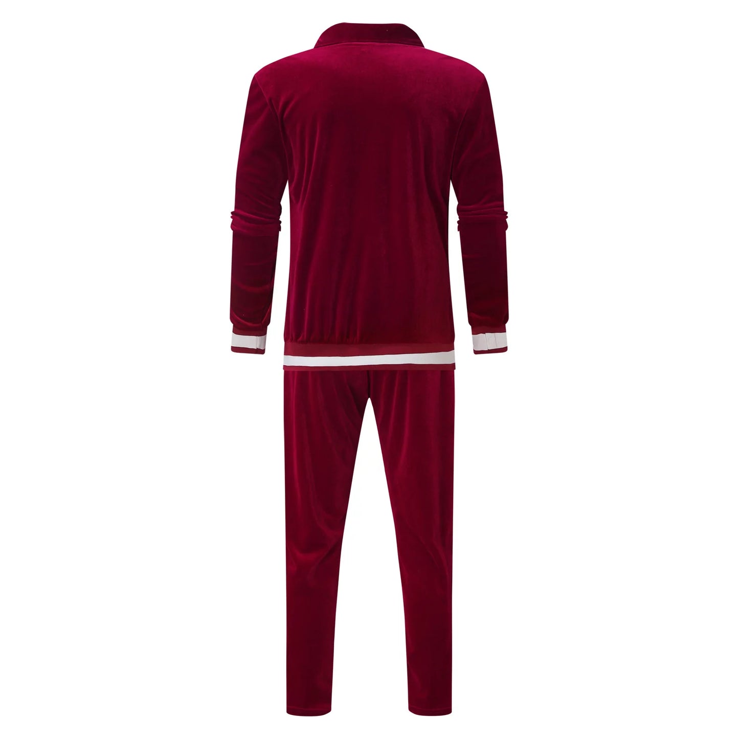 Men'S Velour Tracksuit 2 Pieces,Velour Tracksuit Mens,Full Zip up Jacket Sweatpants Fitness Sportswear Sweatsuit Jogger Sets