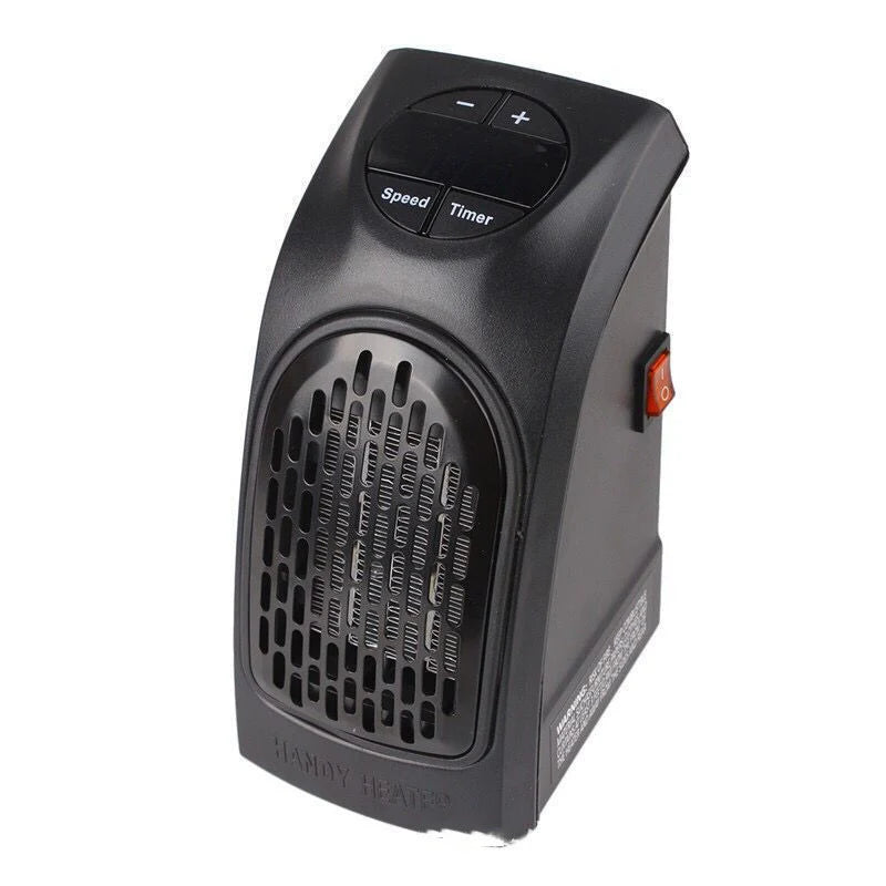 Mini Electric Ceramic Heater - Compact Portable Winter Warmer for Home, Office, and Outdoor Use