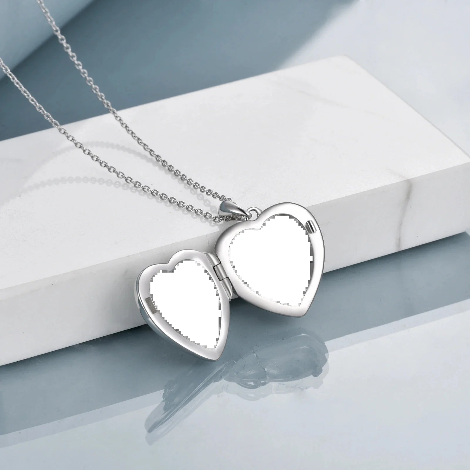 Mother'S Day Gifts for Women Sterling Silver Heart Cat Lockets Necklace That Holds Pictures Jewelry Mother'S Day Gifts